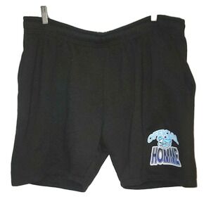 Boohoo Man Official Homme Black Shorts sz 5XL Basketball